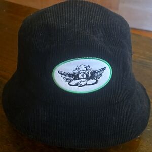 BOYS LIE Black Bucket Hat-NEW